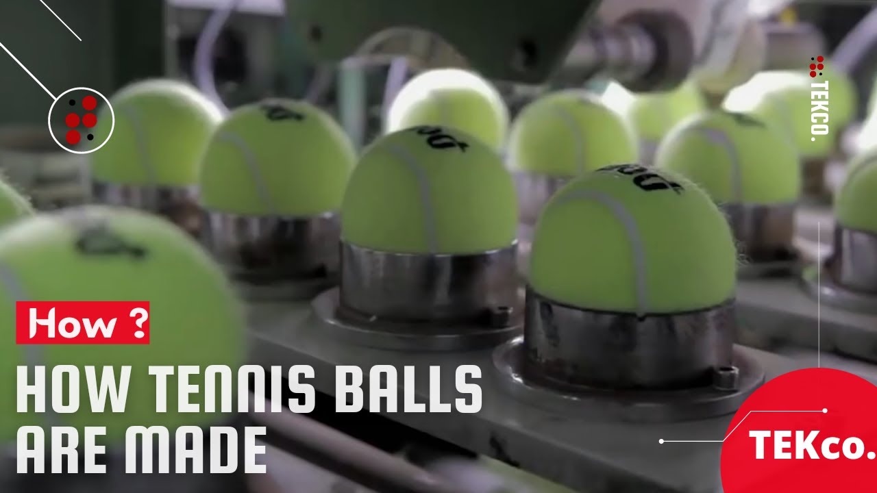 Tennis Balls Manufacturing | How Tennis Ball Made in Factory | Tennis Ball Processing Production