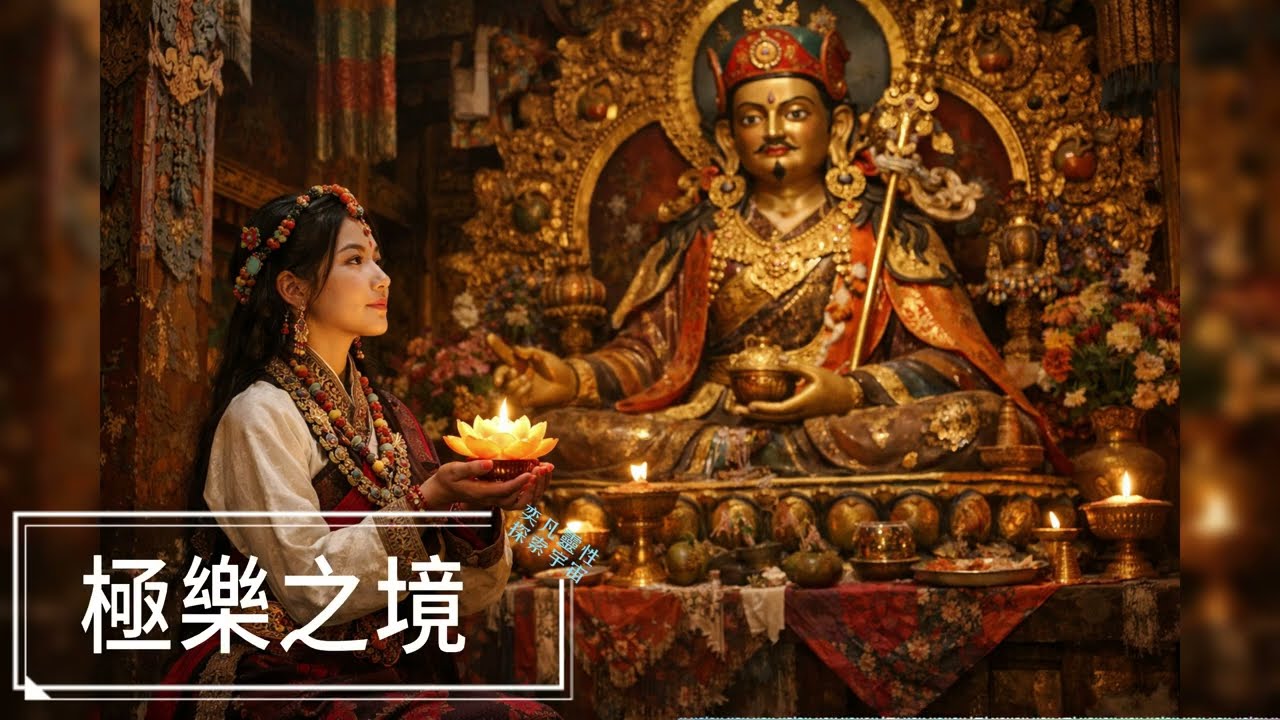 極樂之境｜ 佛教靜心音樂｜8分鐘深度冥想｜佛樂深度靜心佛教音樂｜淨化心靈・消除業障・開智慧