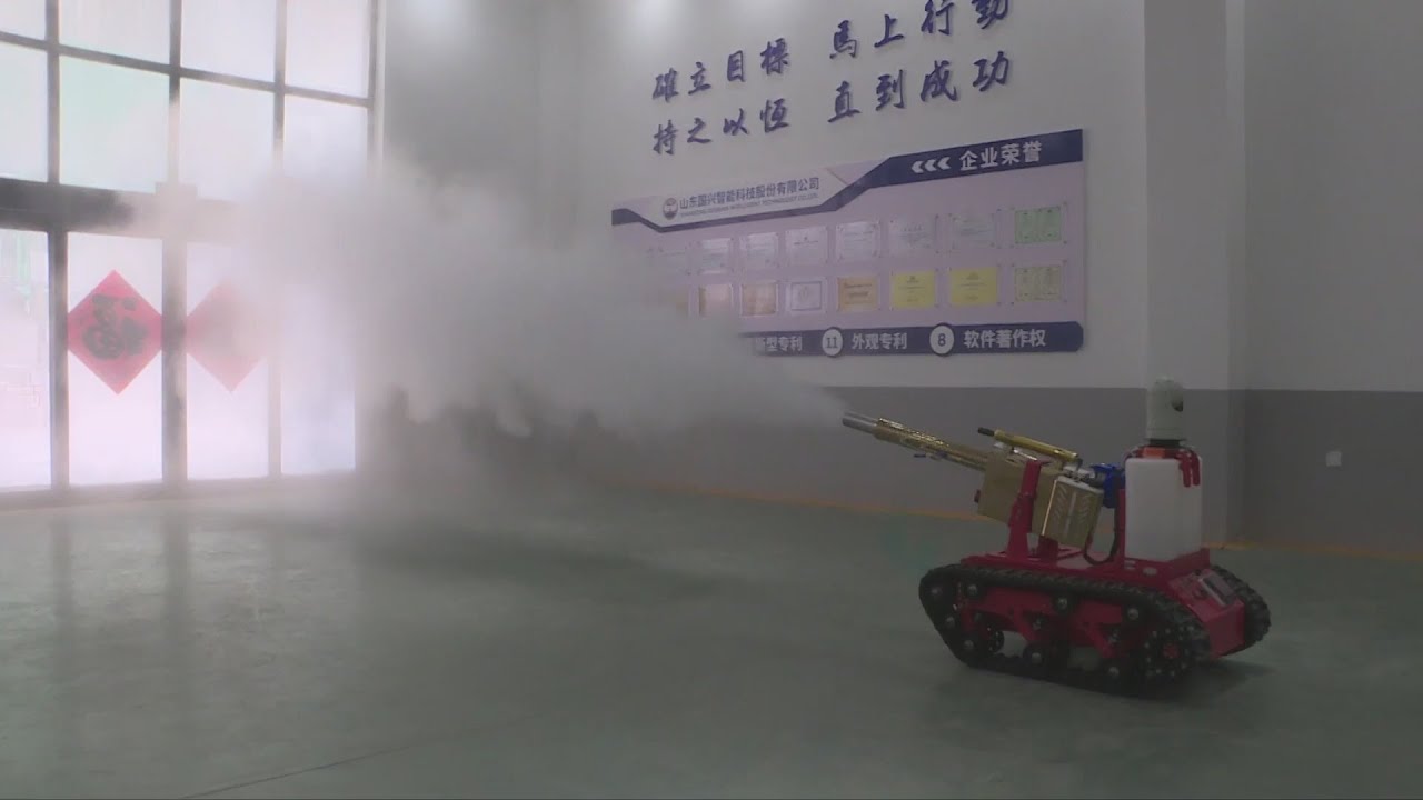 COVID-19 | Así funciona el robot desinfectante que ayudará a contener el coronavirus