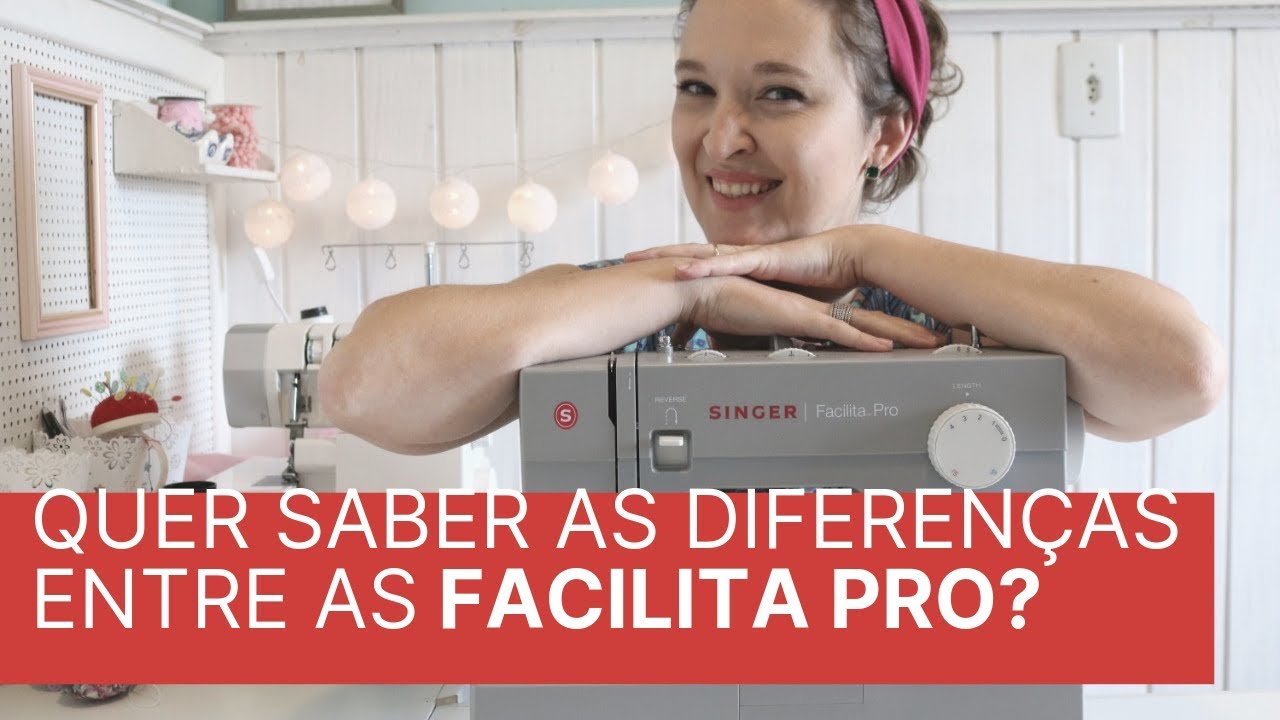 Máquina de costurar: Entenda quais as reais diferenças entre as Facilita PRO 4411, 4423 e 4432.