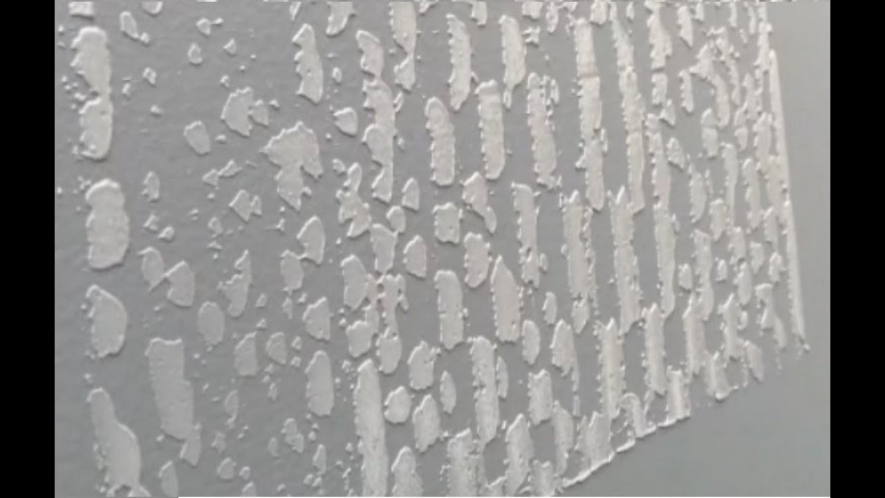 How to do skip trowel drywall texture