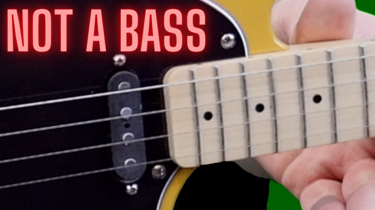 У моей гитары всего 4 струны?!? | Fender Alternate Reality Tenor Tele 2019 | Обзор + демо