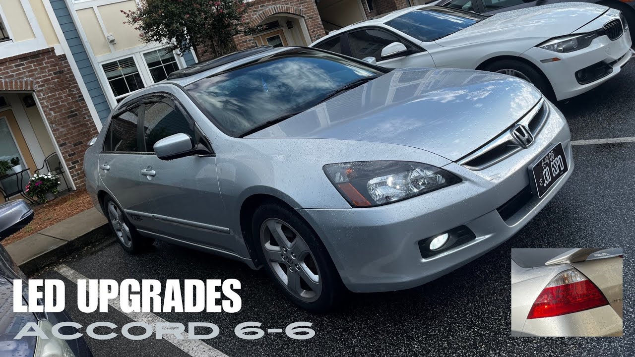Perfecting My 7th Gen Accord With These Simple Mods | 2006 6 Speed Accord Lighting Upgrades