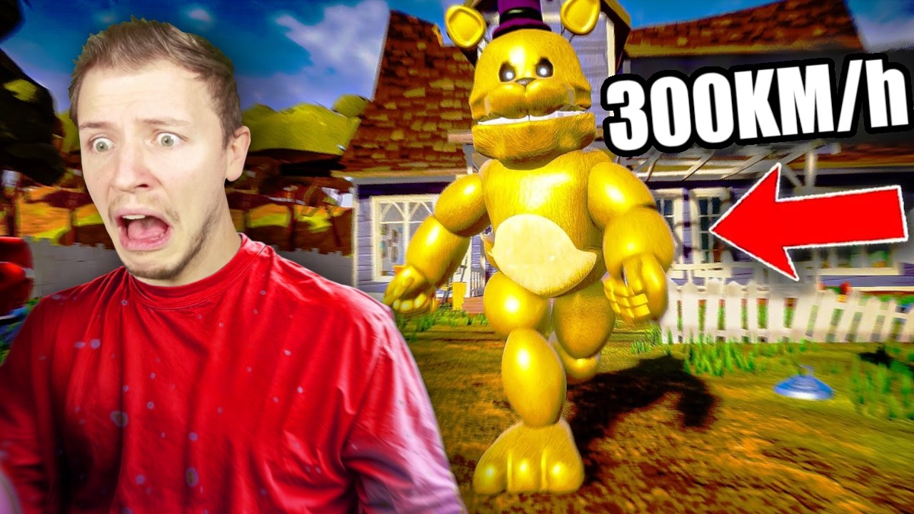 Der SCHNELLSTE FREDBEAR in HELLO NEIGHBOR 😭