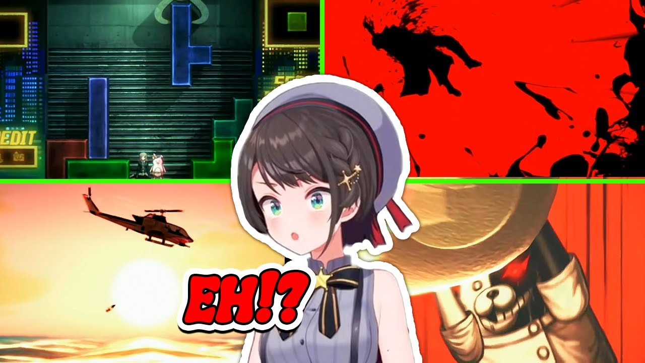 Subaru Reaction To Danganronpa 2 Crazy Executions [ Hololive ]