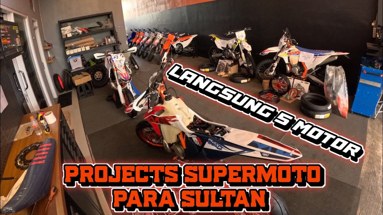 SUPERMOTO LAGI DAN LAGI‼️ LANGSUNG 5 UNIT,gak bahaya taa