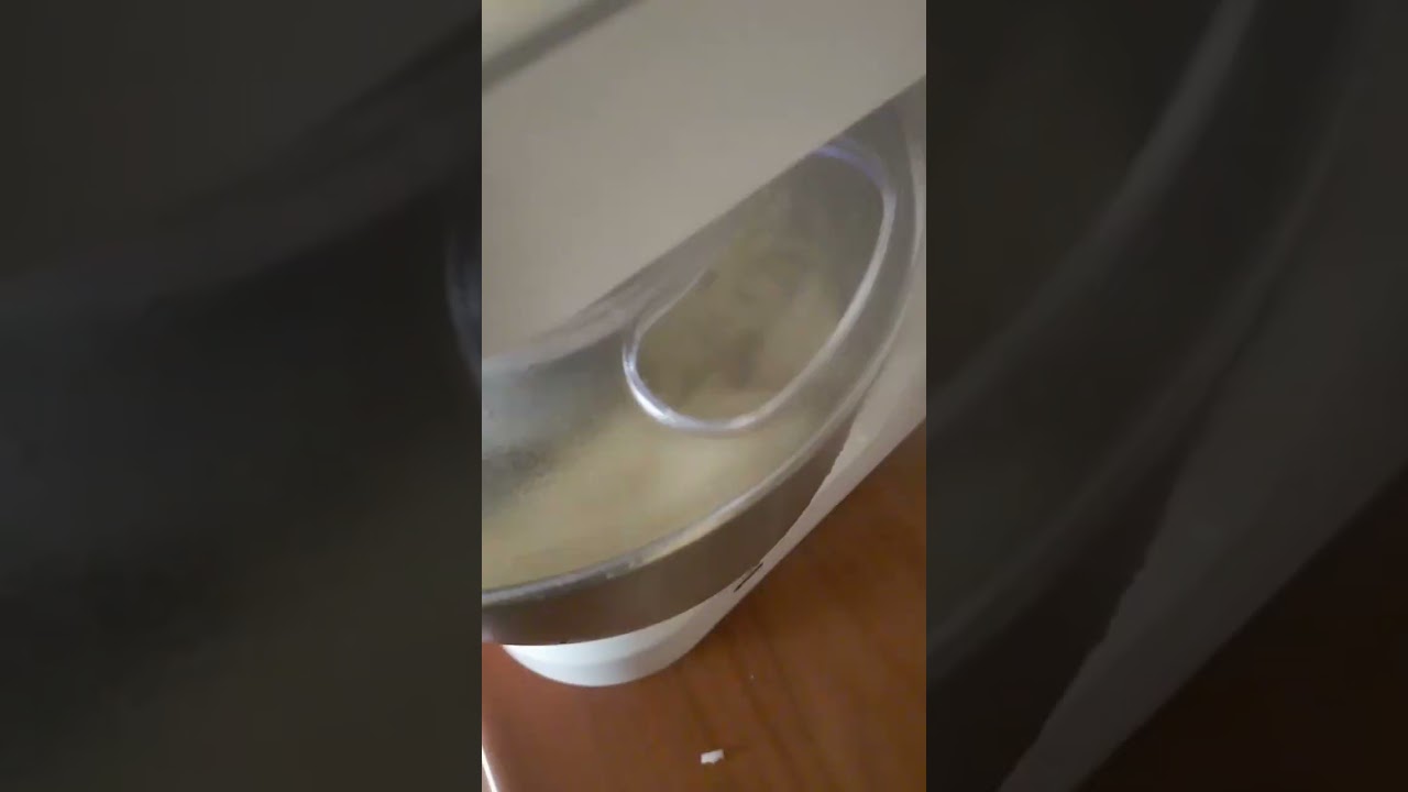 How I use a Frozen yam to make pounded yam with a mixer #yamfufu