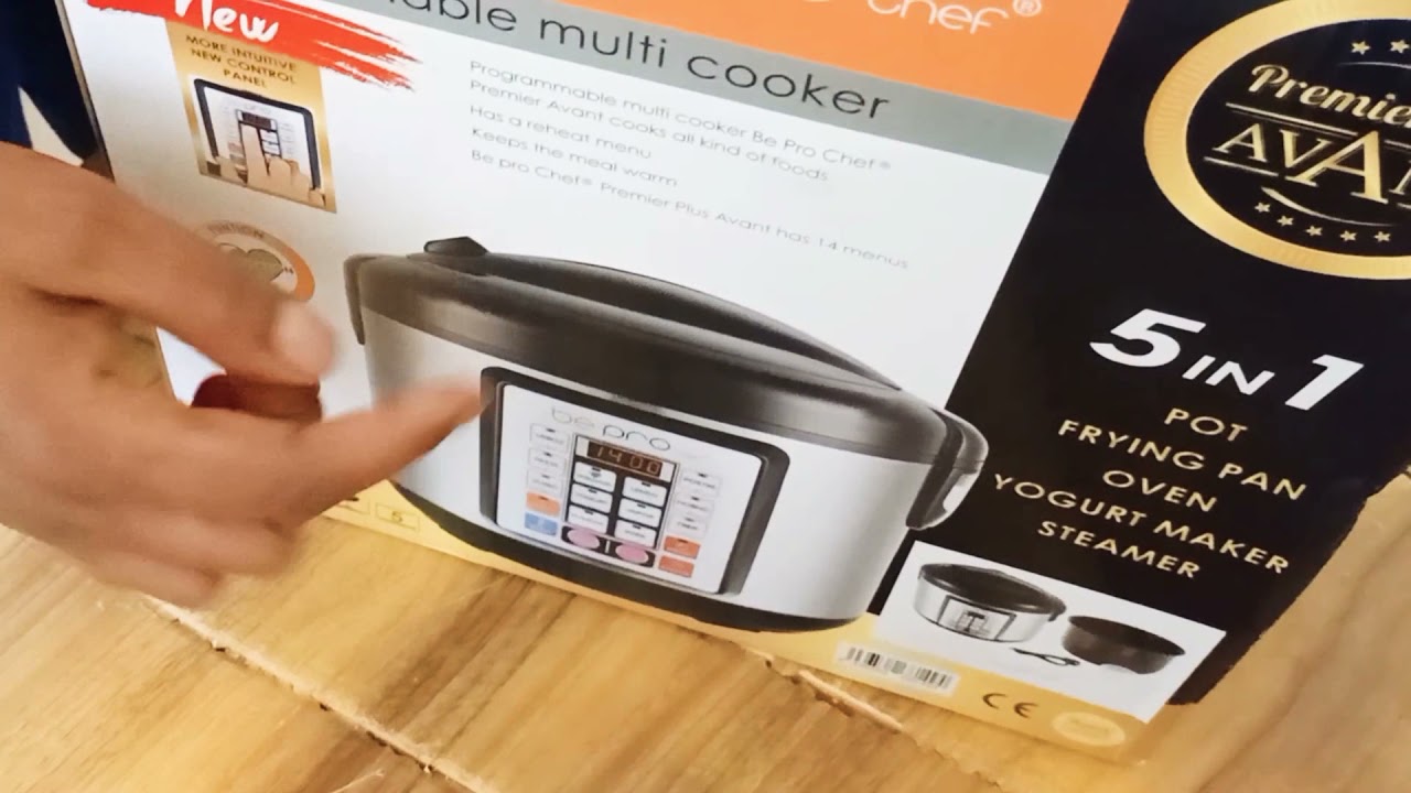 ROBOT DE COCINA PROGRAMABLE  BE PRO CHEF PREMIER PLUS  DE AMAZON