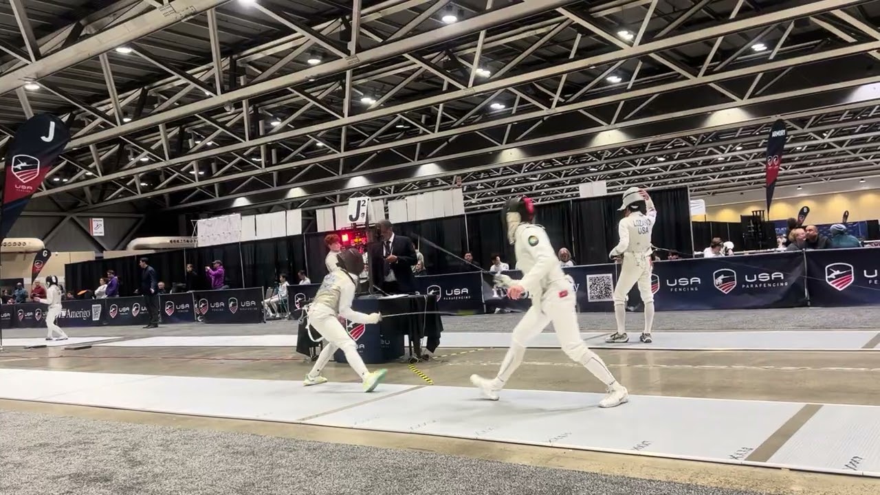 2026 Junior Olympics 01/11/2026 Cadet men’s foil (pool 1)