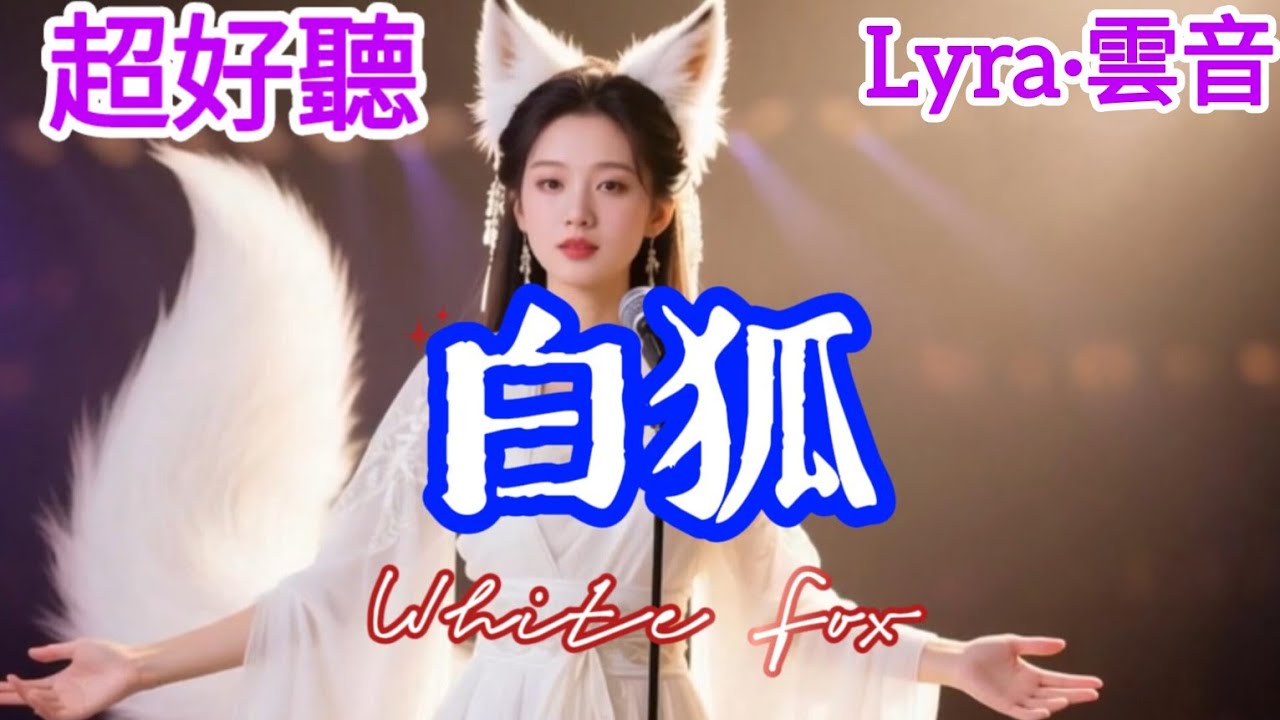 Lyra·雲音 老歌新唱 超好聽 | 《白狐》 | 原唱:陳瑞 | 我是一隻愛了千年的狐,千年愛戀千年孤獨 | Beautiful | 