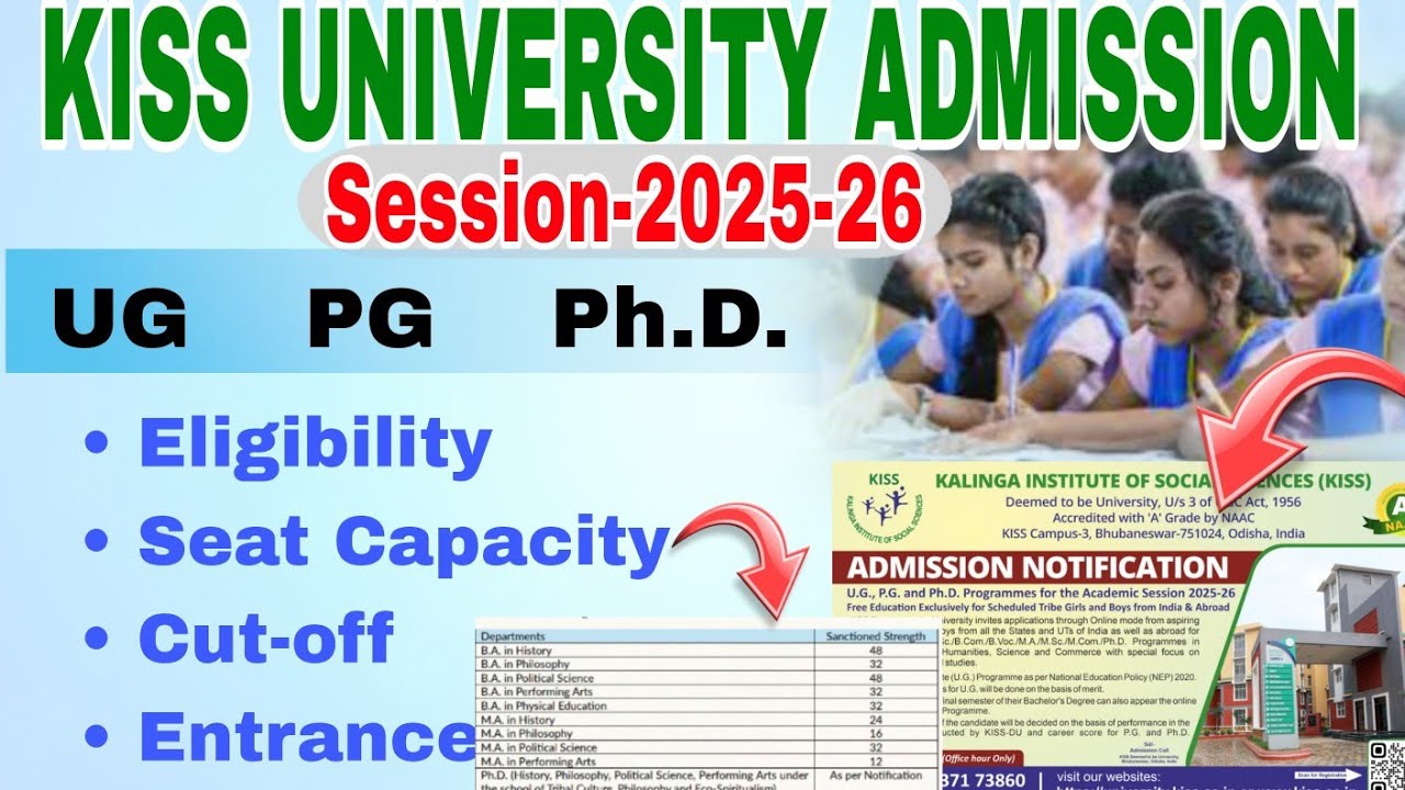KISS  University Admission 2025 Notification Published
