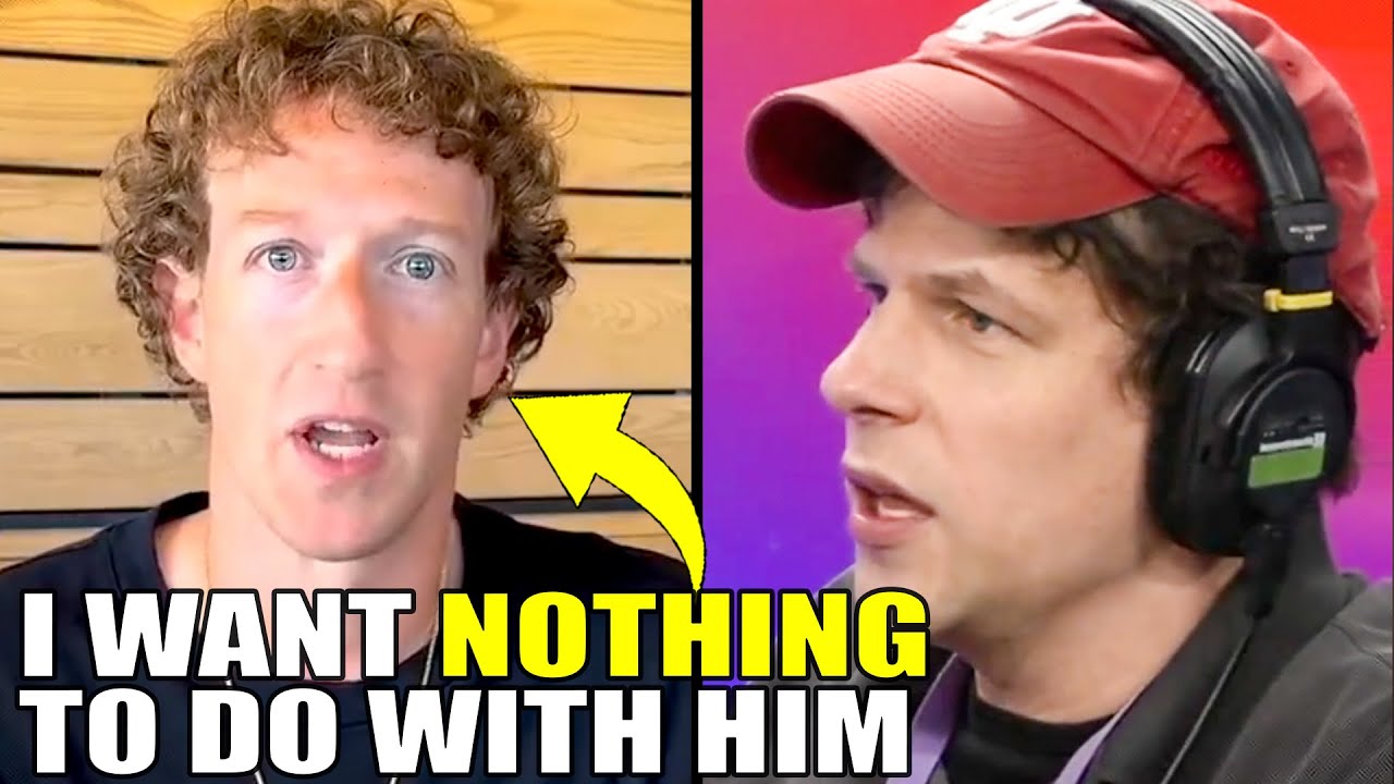 Jesse Eisenberg Shares How He REALLY Feels About Mark Zuckerberg