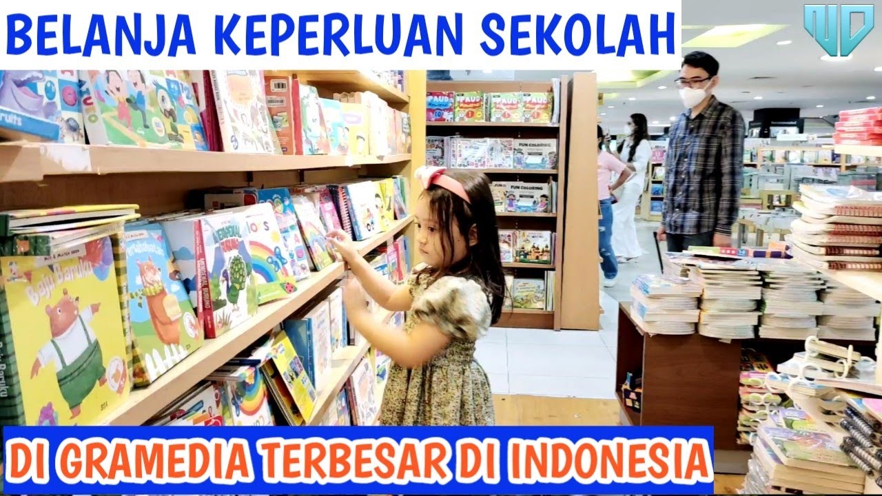 GRAMEDIA TERBESAR DI INDONESIA 😱 GRAMEDIA MATRAMAN‼️