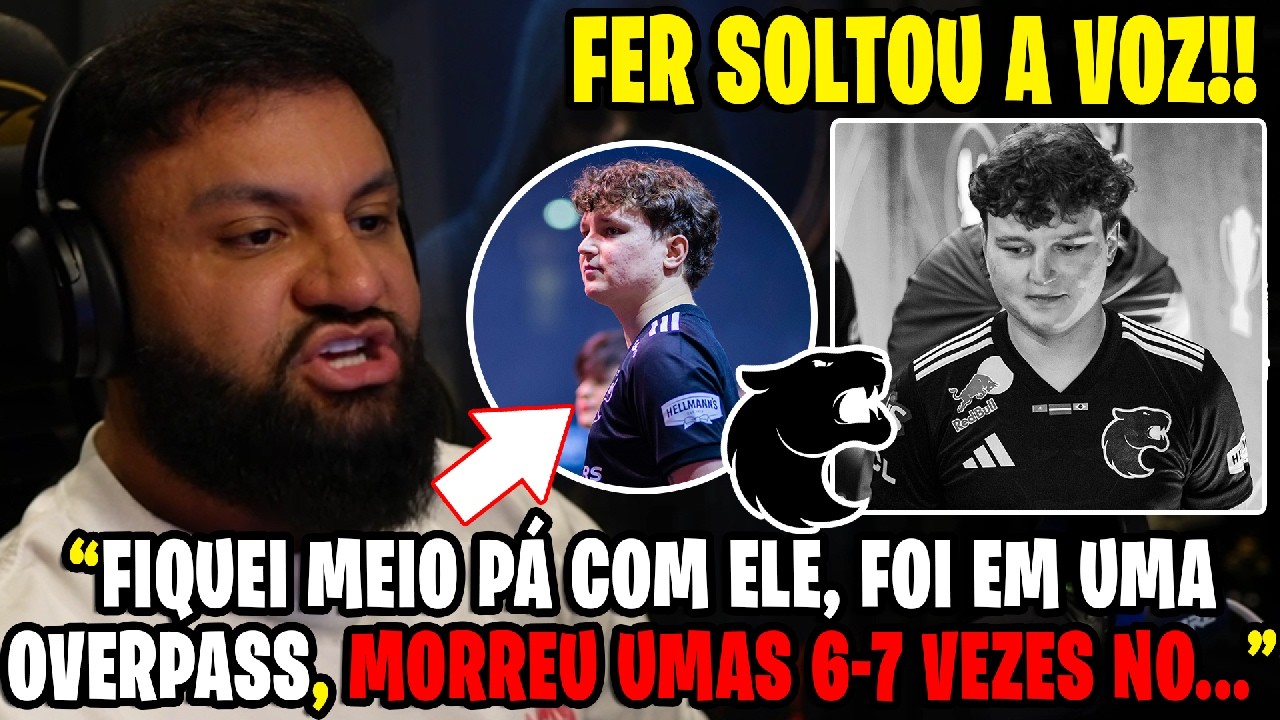 📢 FER SOLTA A VOZ SOBRE JOGADAS DO YEKINDAR APÓS ELIMINAÇÃO DA FURIA: 