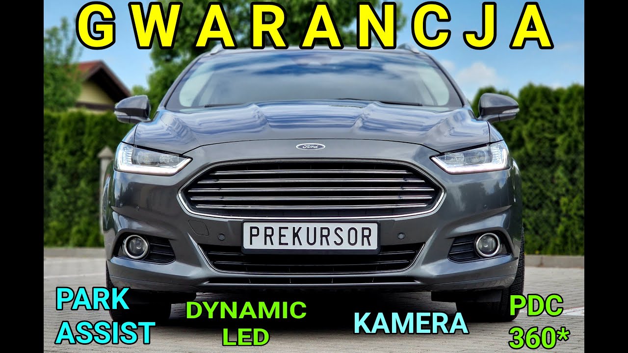 🏁 SPRZEDANY Ford Mondeo Mk5 2017 2,0 150KM | Kamera DynamiLED PDC360* Asyst. Pasa ruchu PARK ASSIST