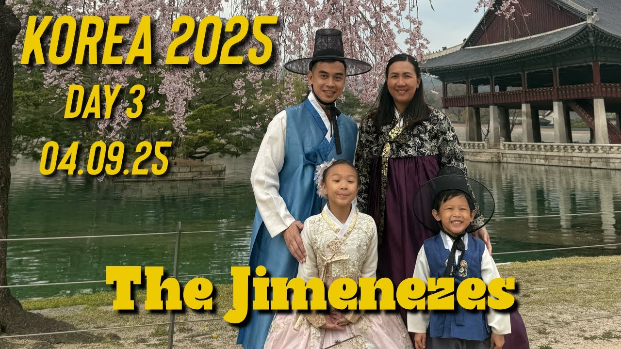The Jimenezes in KOREA 2025 - Day 3 | 04.09.25