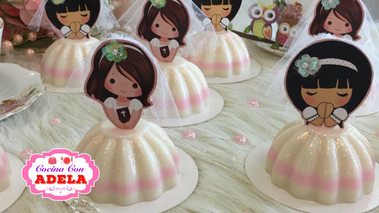 Gelatinas para primera comunion