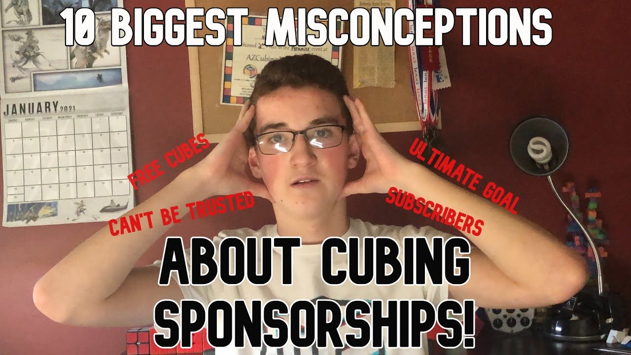 The 10 Biggest Misconceptions About Cubing SPONSORSHIPS!