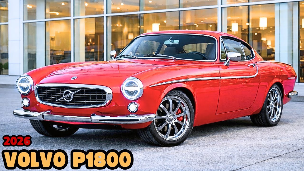 Volvo P1800 2026 года возвращается… И он просто потрясающий!