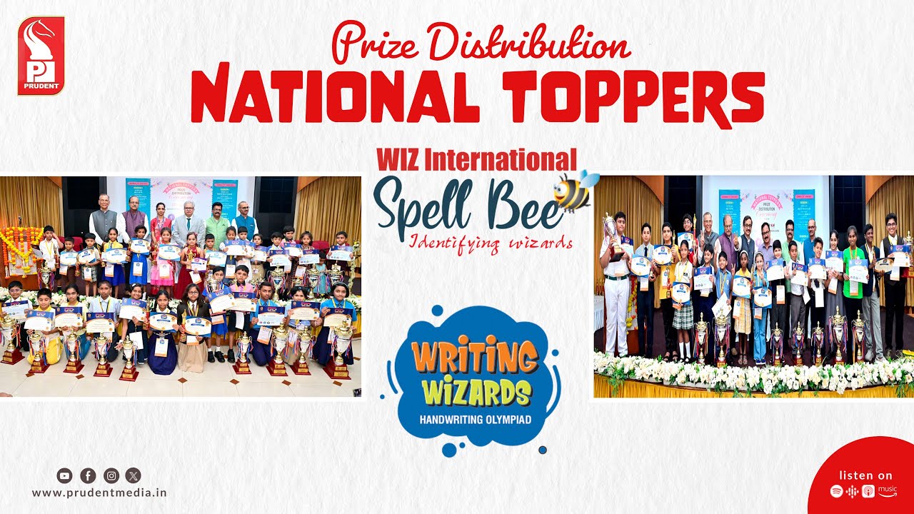 Wiz International Spelling Bee | Handwritiing Competition | National Toppers | Day1 | 290625