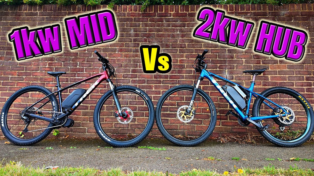 I Built a 1000w Mid-Drive...  Can It Beat a 2000w Hub-Drive?
