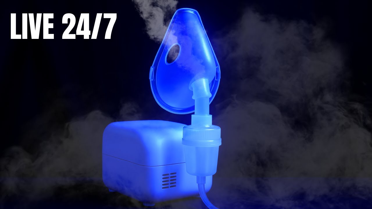 🔴 LIVE 24/7 | Nebulizer Sounds for Deep Sleep & Relaxation