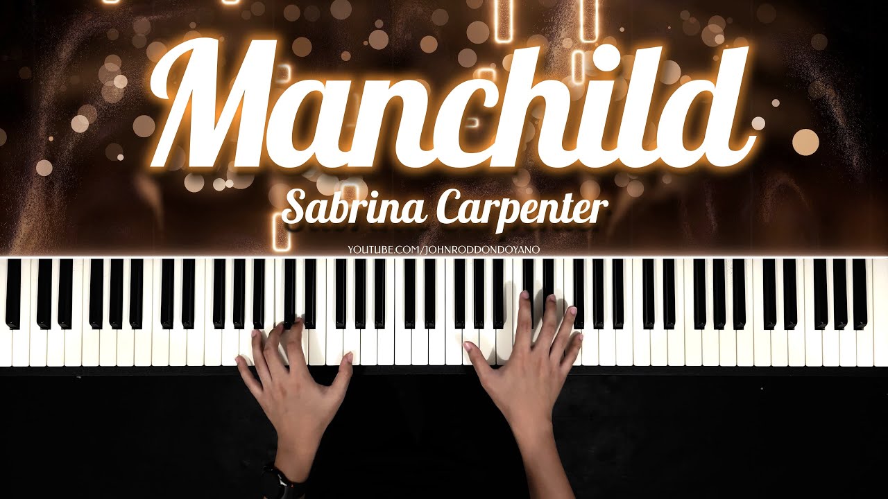 Manchild - @sabrinacarpenter  | Piano Cover with PIANO SHEET