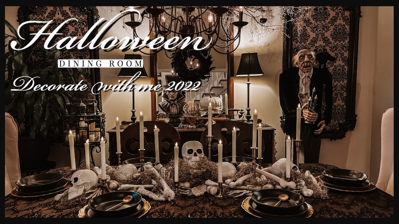 Halloween 2022:  Dining Room