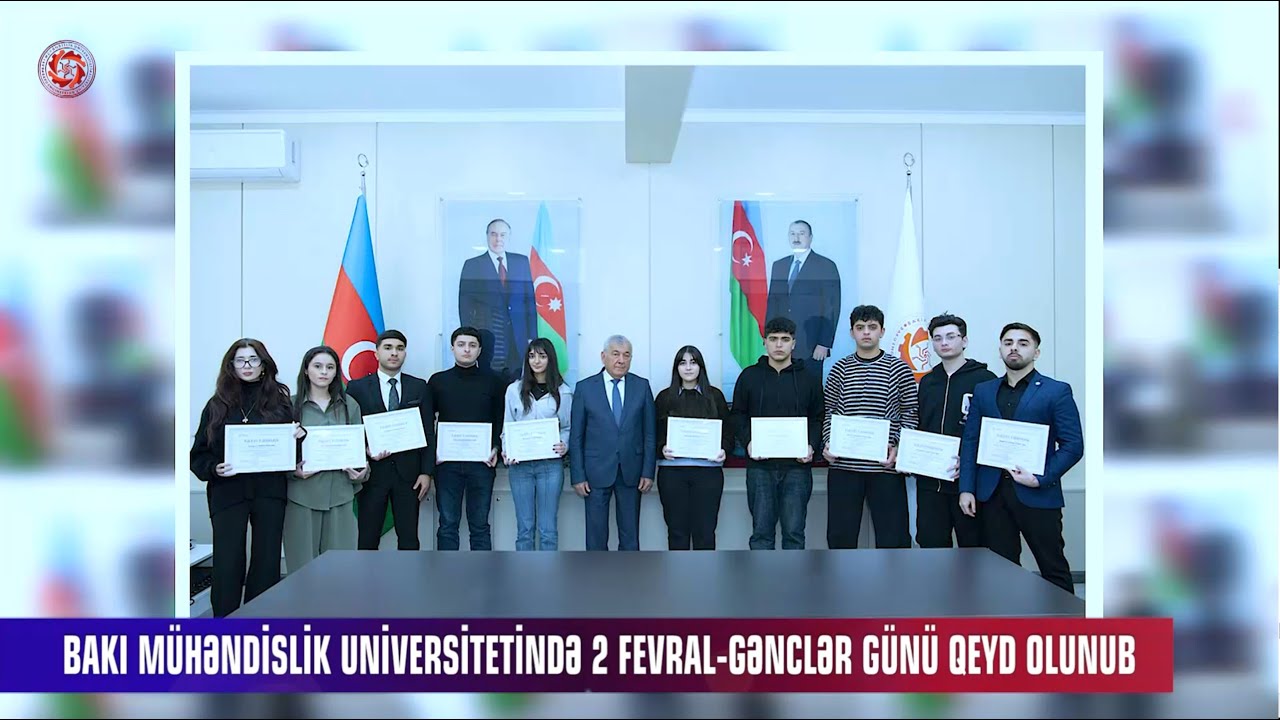 Bakı Mühəndislik Universitetində 2 Fevral-Gənclər Günü qeyd olunub