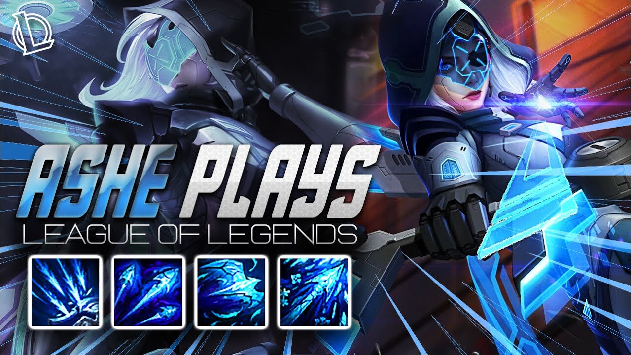 ASHE MONTAGE - ASHE PLAYS | Ez LoL Plays [60 FPS]
