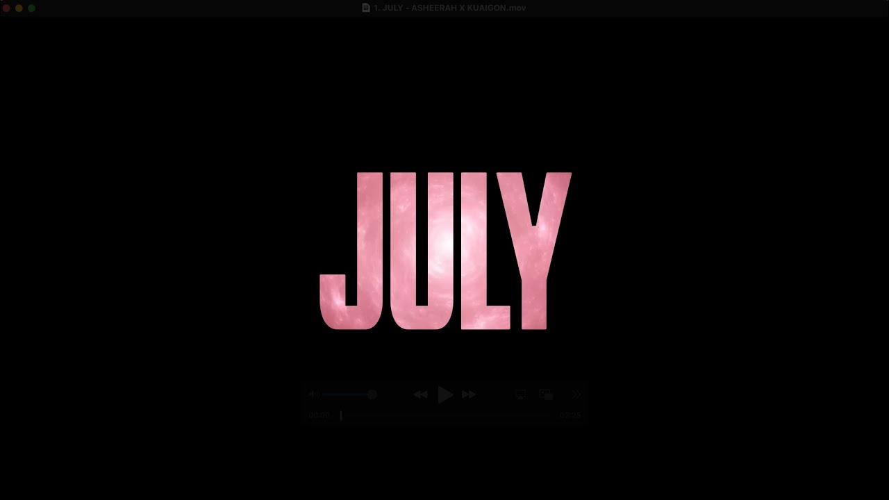 July - ASHEERAH X KUAIGON (Official video) | ETHER