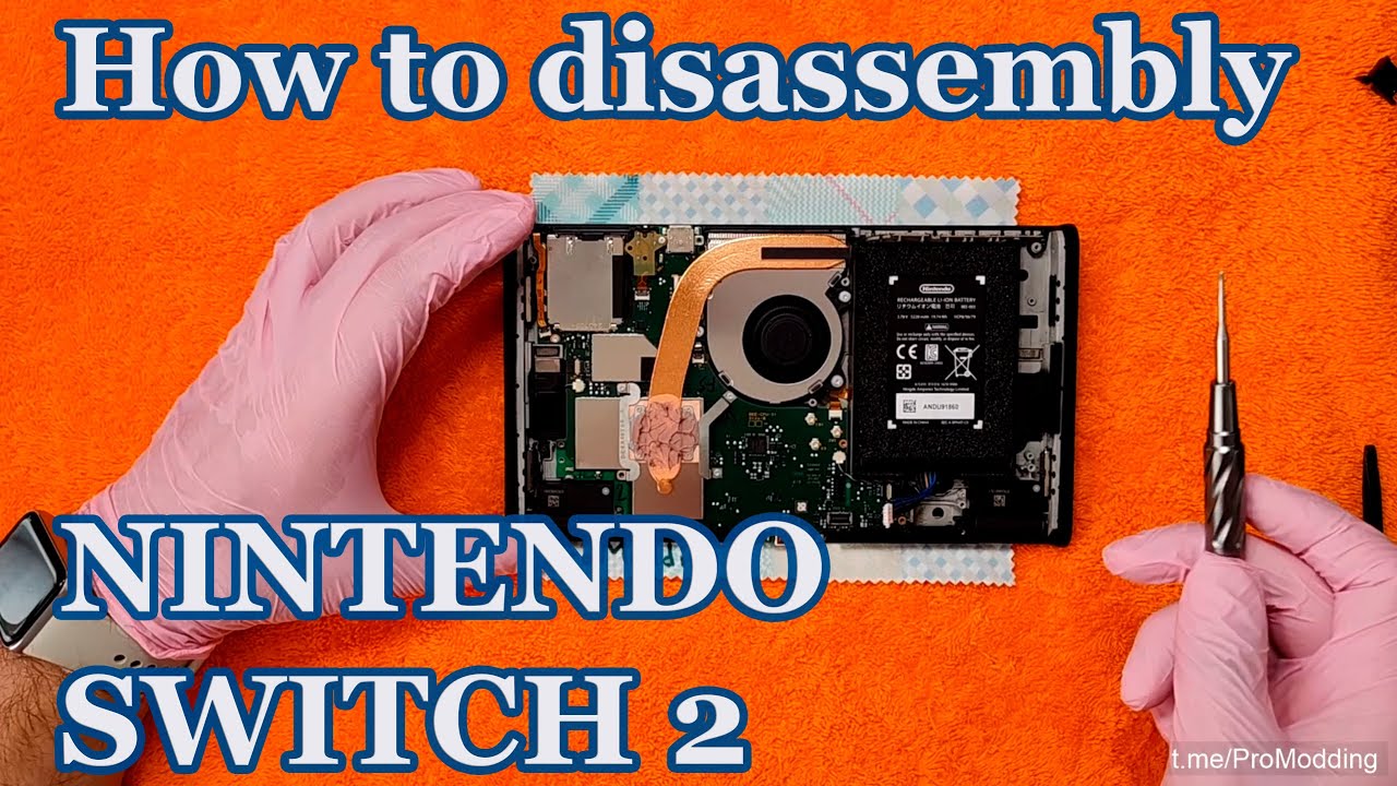 World’s First Switch 2 Teardown & Microscope Review (4 June, Before Release)