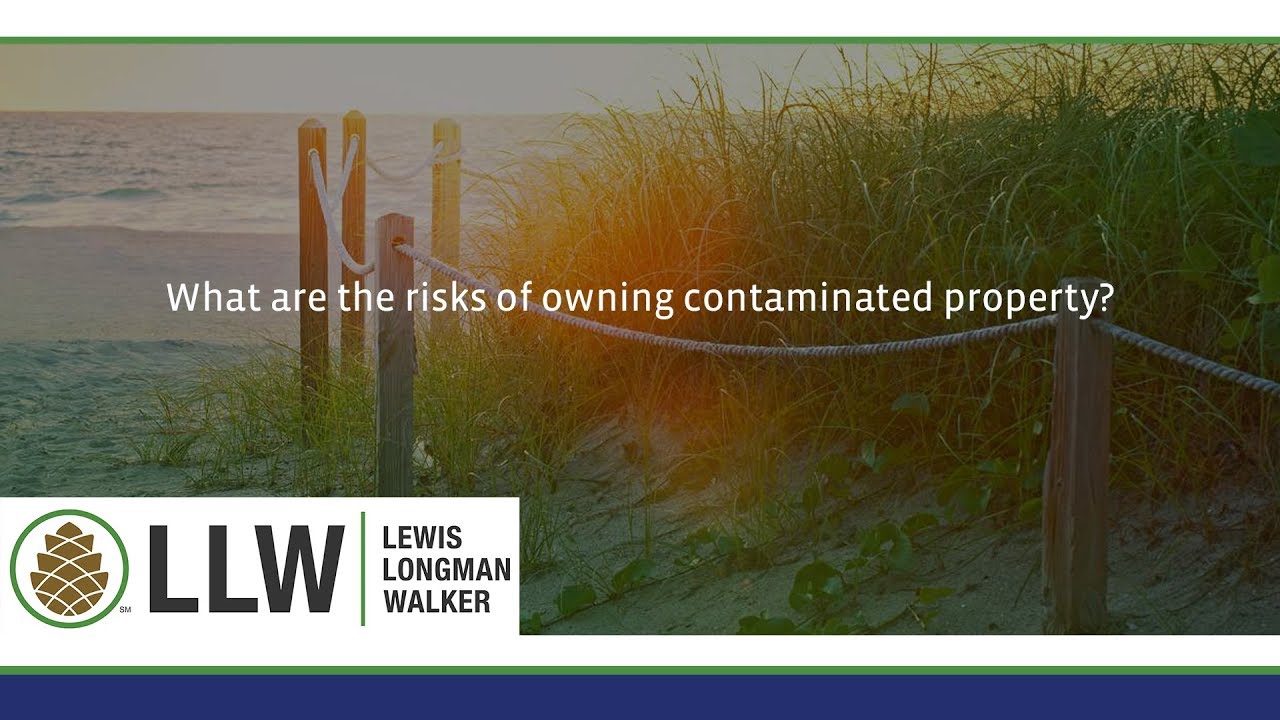 What are the risks of owning contaminated property?
