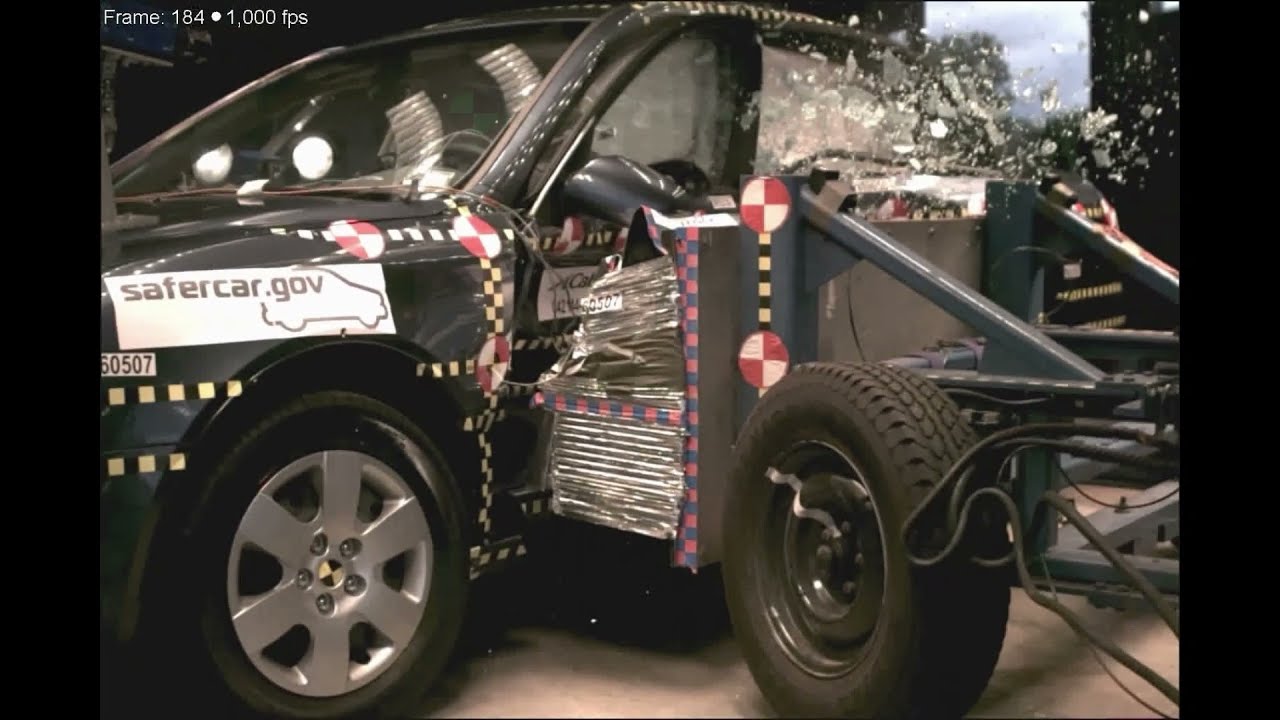 Hyundai Sonata Old Side Crash Test (2006)