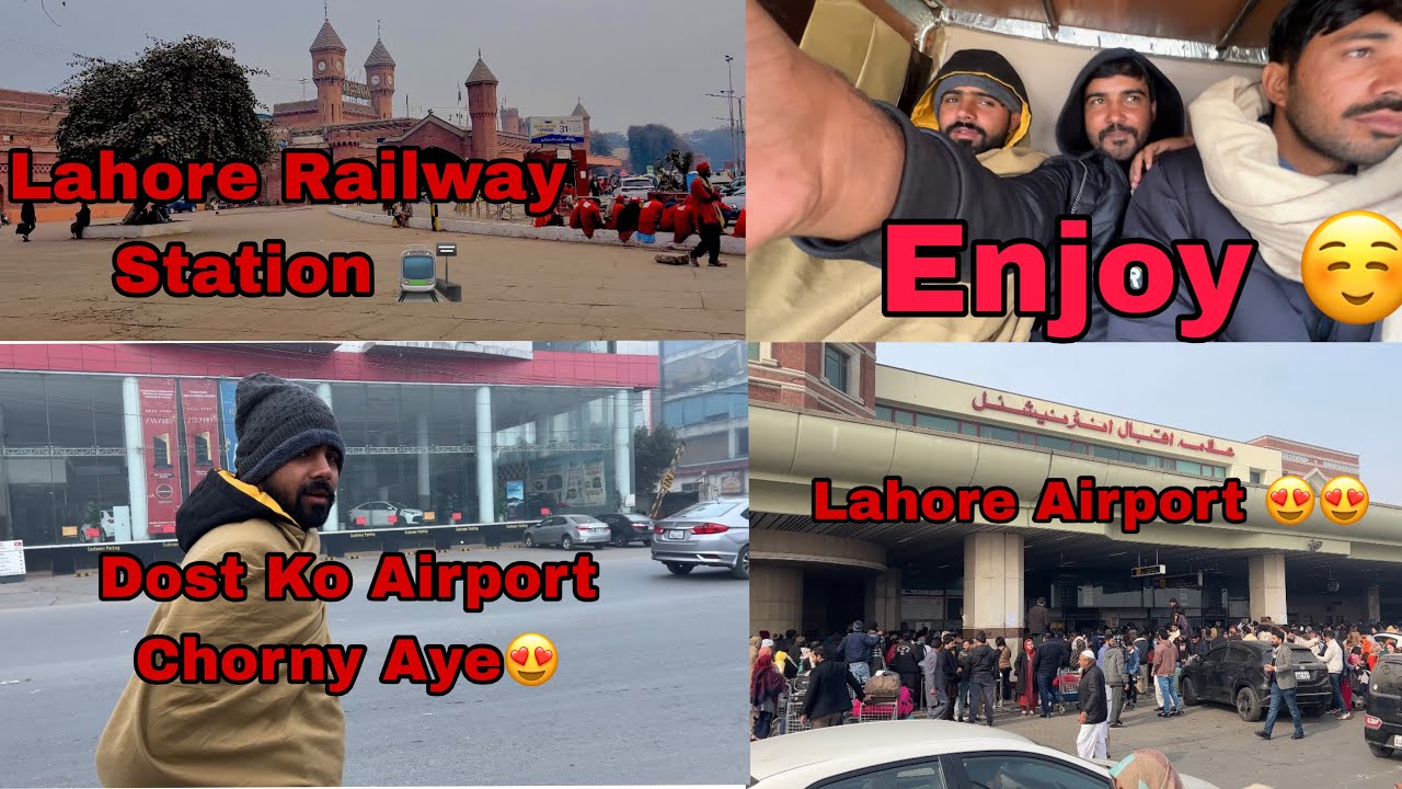 Dost Ko Airport Chorny Gye Flight ✈️ 12 Ghante Let Ho Gai🫢 پنجابی ولاگ 