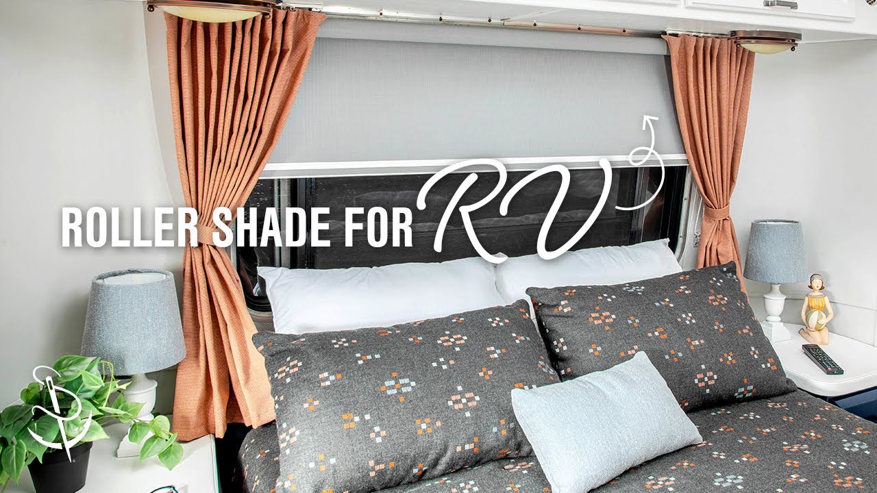 DIY Roller Shade: How to Make an RV Roller Shade