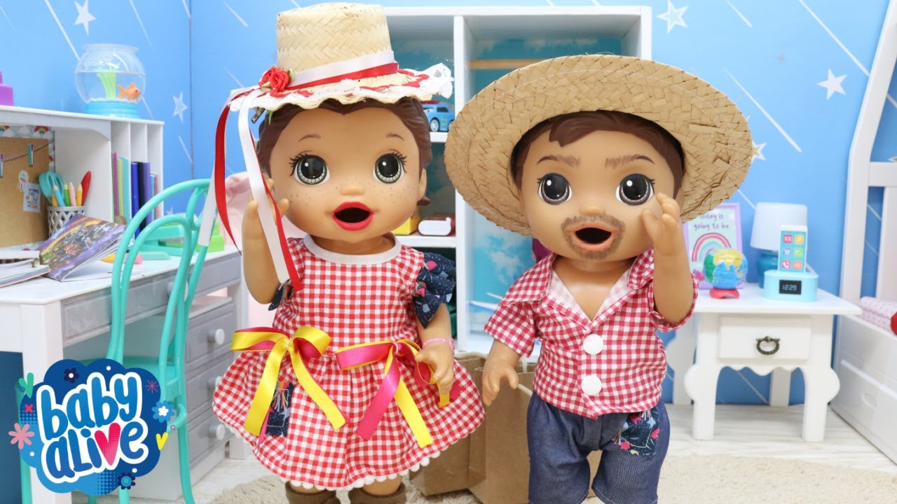 LAURINHA E FELIPINHO ARRUMADOS PRA FESTA JUNINA