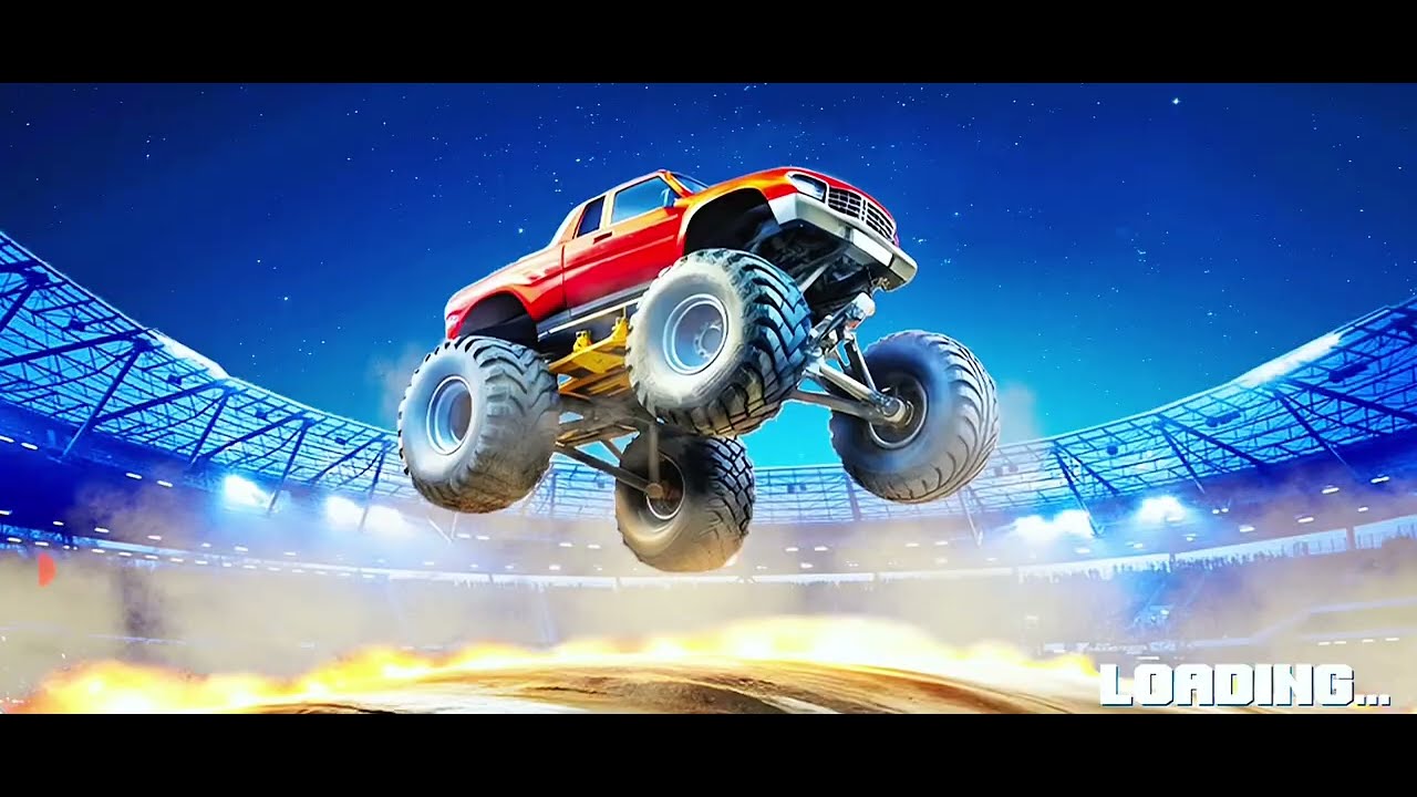 😱🔥Hot Wheels Monster Truck Goes CRAZY! 😱🔥 | Insane Crash & Stunt Challenge#gaming #viralvideo 