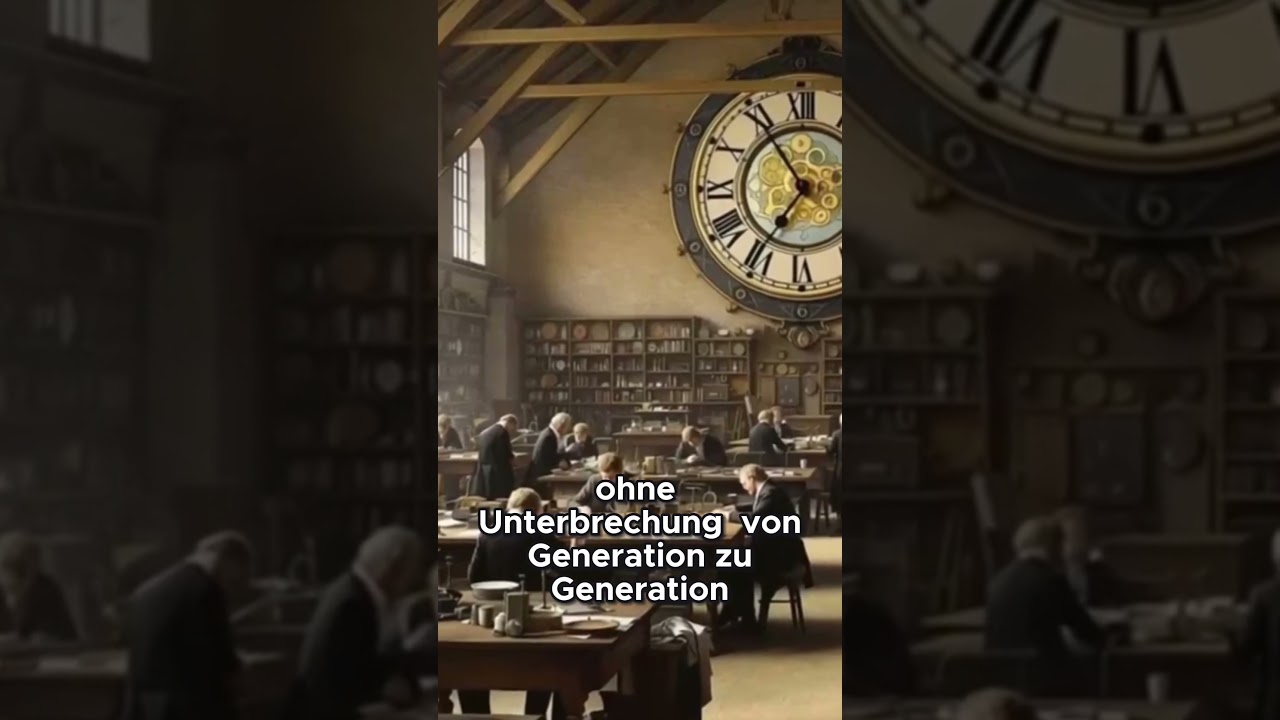 Das &auml;lteste durchgehend t&auml;tige Uhrmacherunternehmen der Welt - eine Zeitreise !
