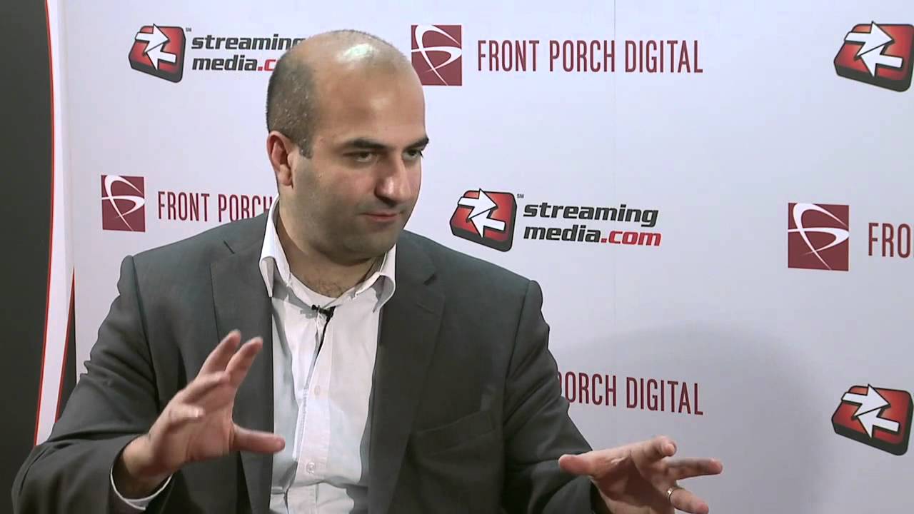 Ashkan Karbasfrooshan at Streaming Media West