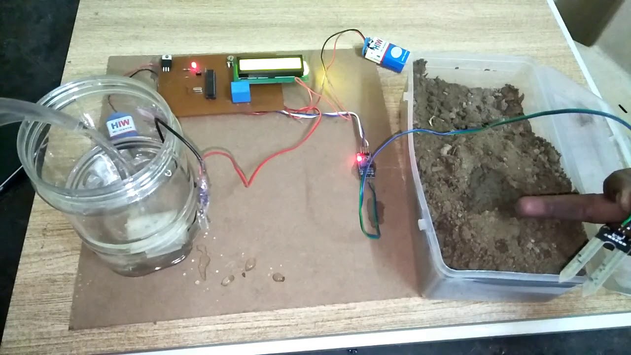 PART-1 Automatic Irrigation System using Soil Moisture Sensor