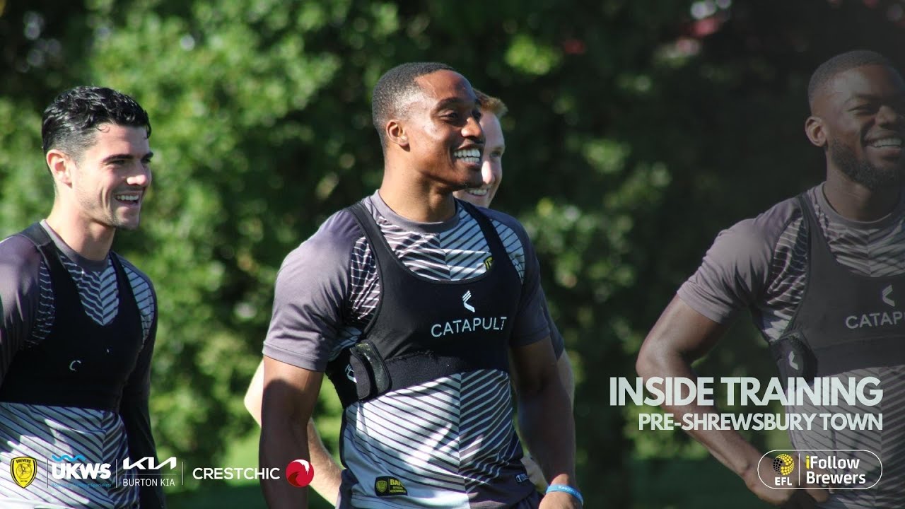 INSIDE TRAINING | Pre-Shrewsbury Town