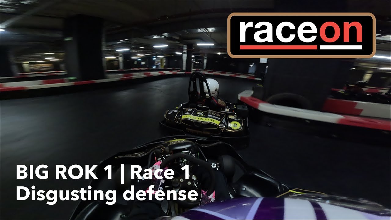 Race-on karting | BIG ROK 1 | Race 1 | GoPro