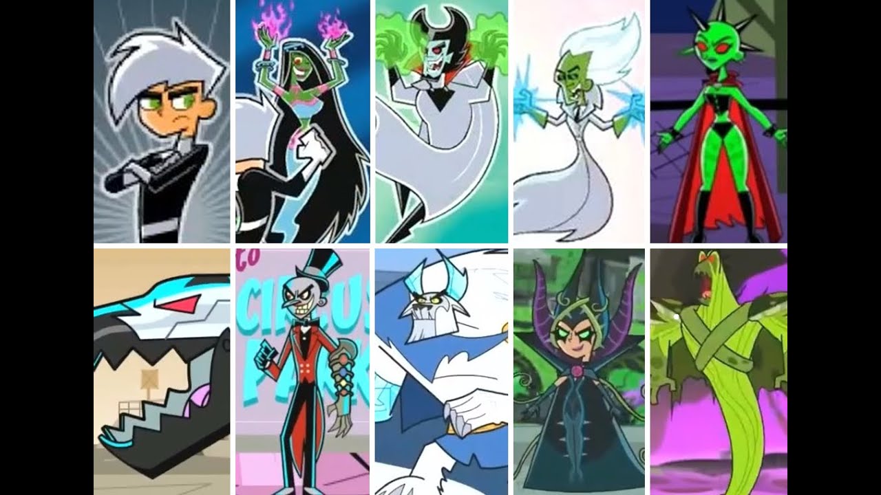 Danny Phantom Trilogy - All Bosses & Endings