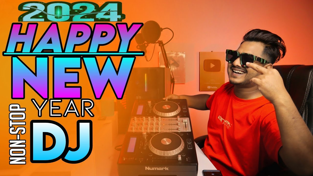Happy New Year 2024 Dj Song Hard Bass Hindi Nonstop DJ Gan @DJAktermix