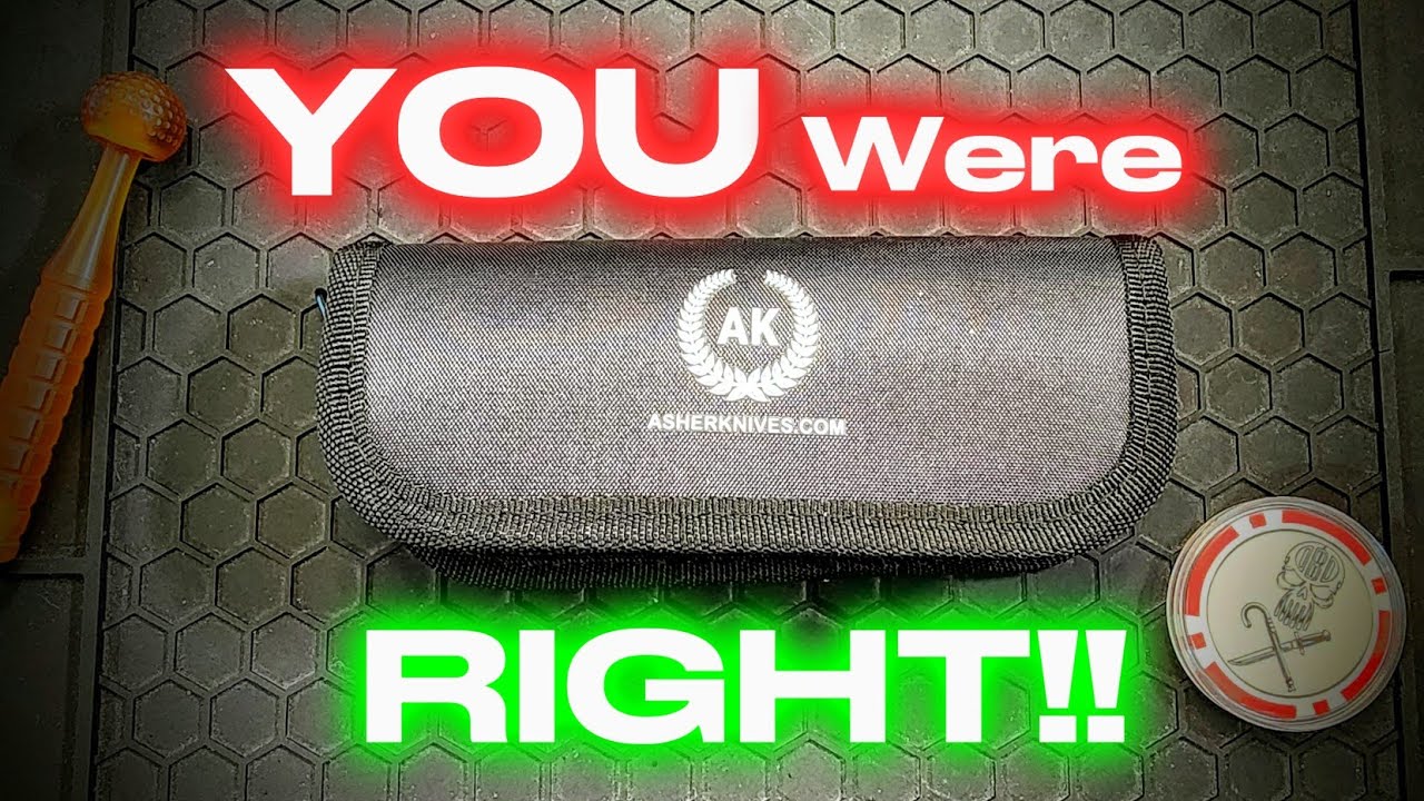 Asher Knives A-Lock Review | M390 Wharncliffe | $150 Titanium Button Lock?!