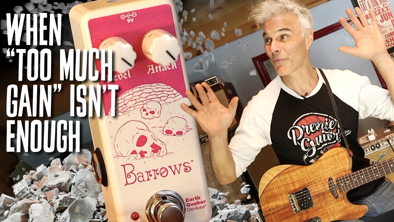 Самая крутая педаль от EarthQuaker?! The Barrows Fuzz Unleashed