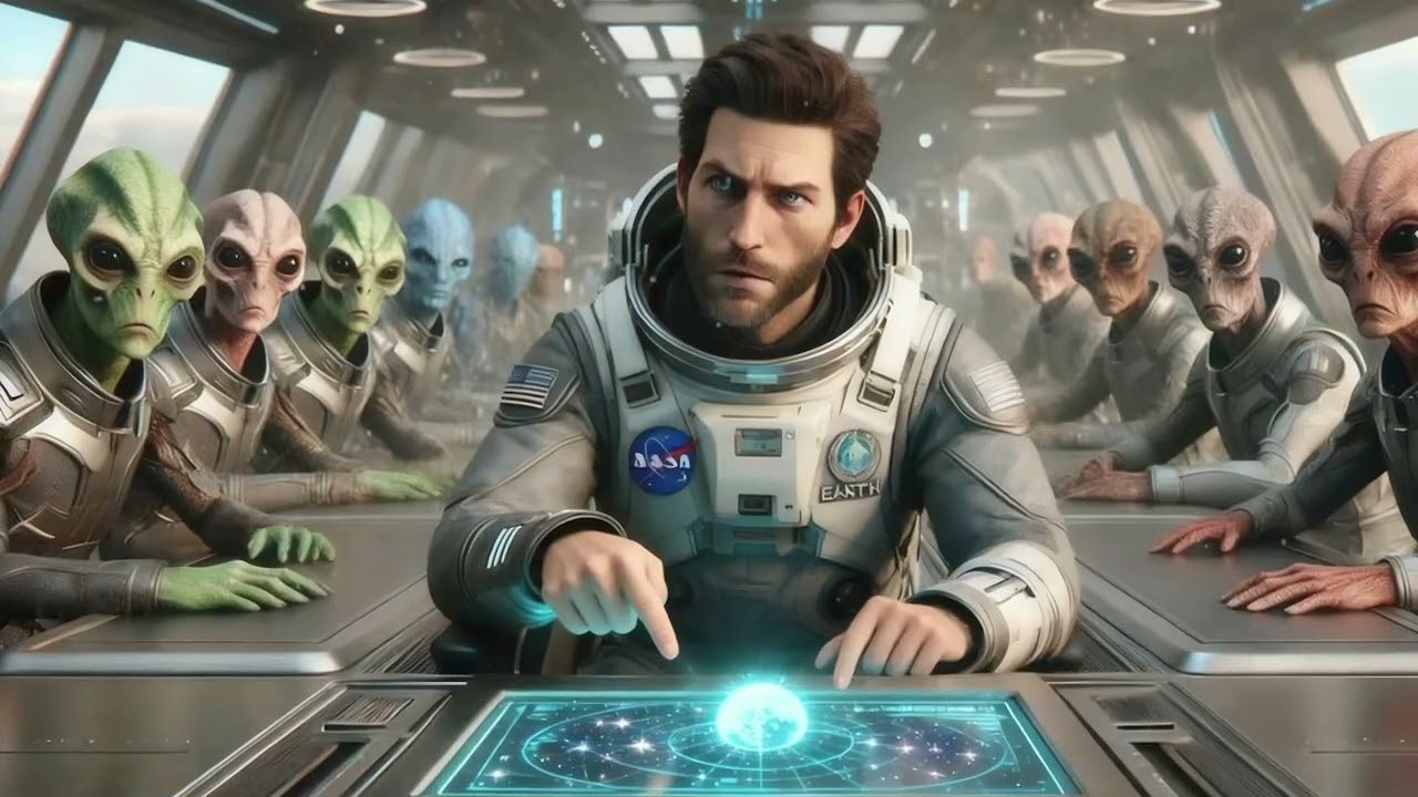 You Invaded Earth ” — The Human Captain Asked Coldly  The Galactic Council Could Only Stare in Shock