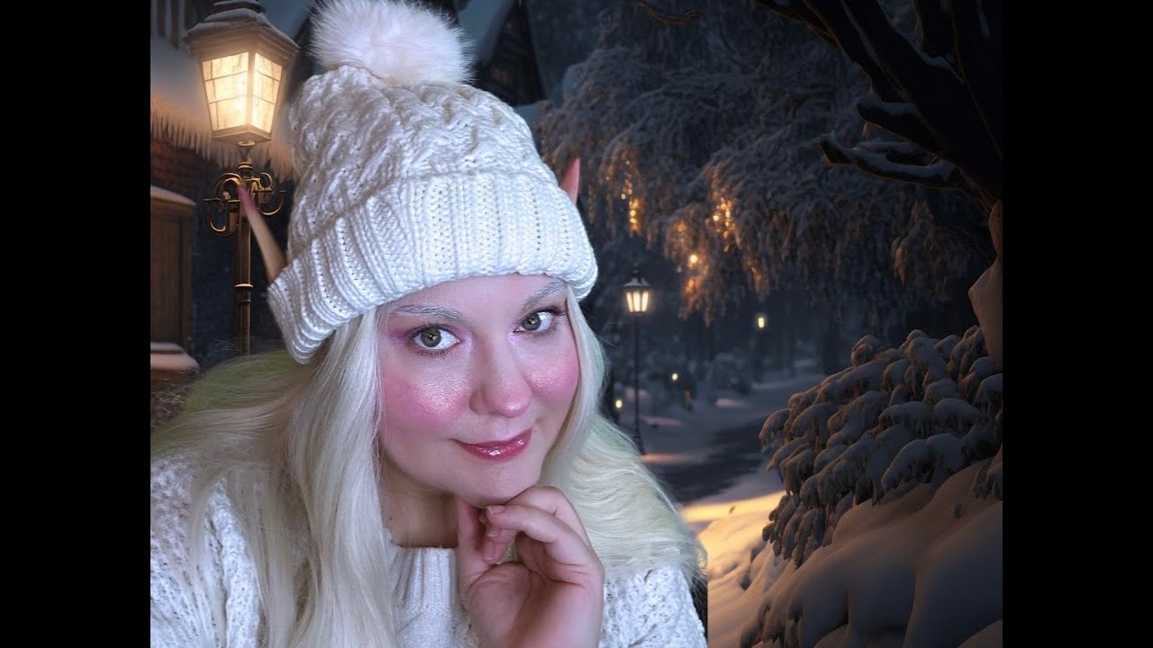 Christmas Snow Elf ASMR - Magical Hand Movements ✨ ❄️