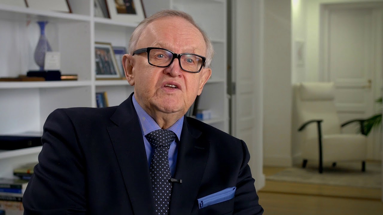 Martti Ahtisaari's advice to young people
